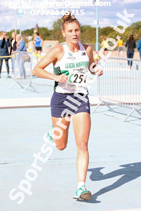 Senior womens Northern 4 Stage Road Relay, SportsCity, Manchester. Photo: David T. Hewitson/Sports for All Pics